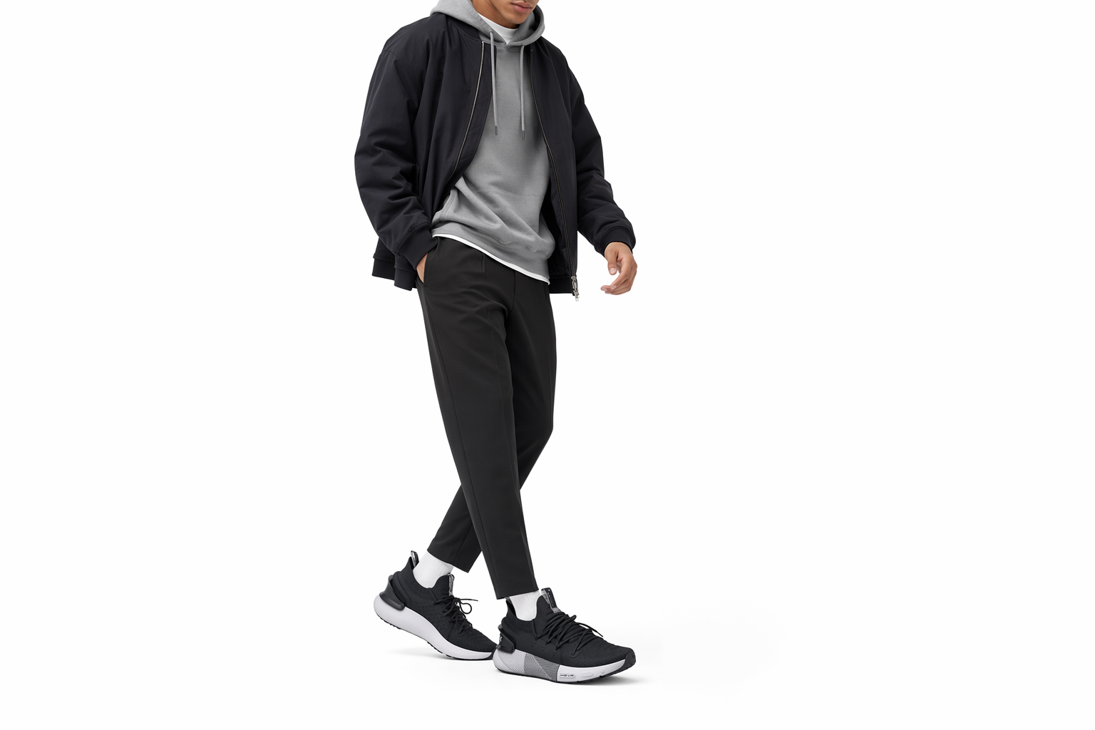 Order Under Armour HOVR Phantom 3 ''Nero Bianco'' 3025516-003