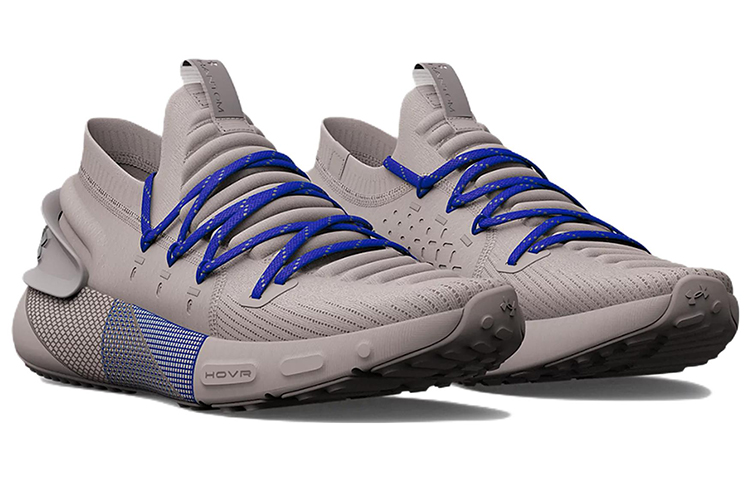 Lookbook Under Armour HOVR Phantom 3 Reflect "Ghost Grey Versa Blue" Herrenschuhe 3025518-100