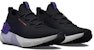 Under Armour HOVR Phantom 3 SE 'Hitam Ungu Elektrik' 3026582-002