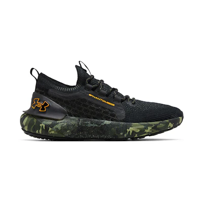UA HOVR Phantom 3 SE Printed 'Black Marine Green Camo'