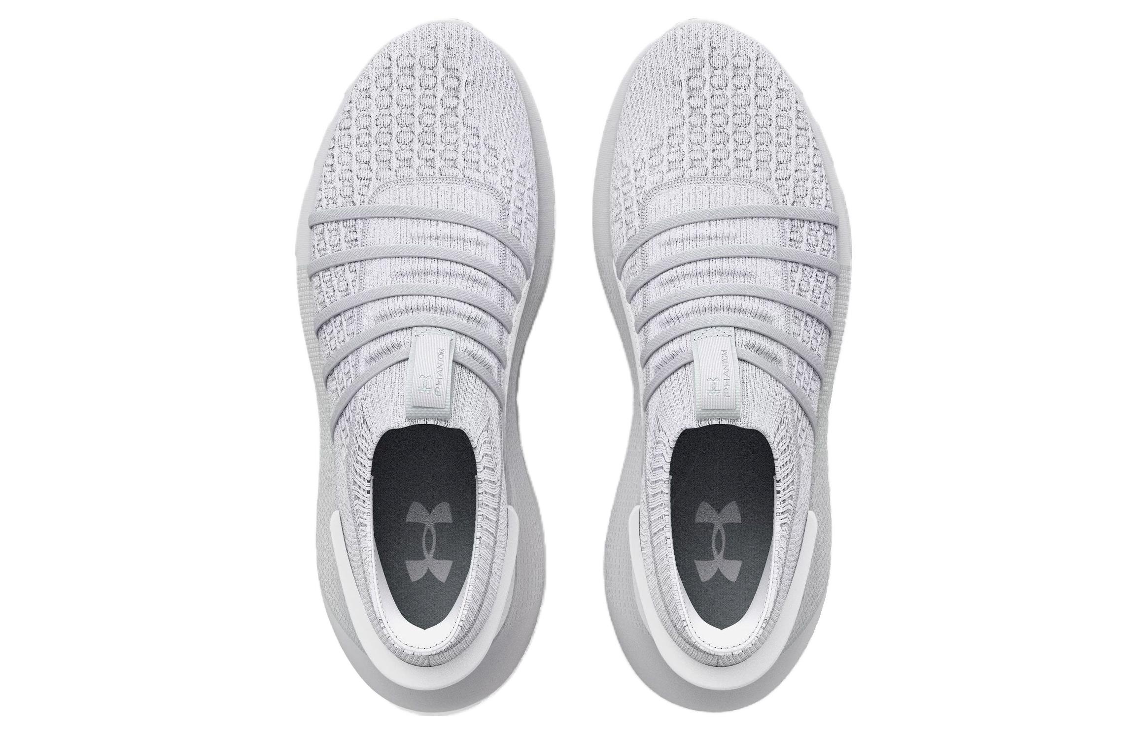 Shop 安德瑪 HOVR Phantom 3 Slip 'Triple White' 3026239-100