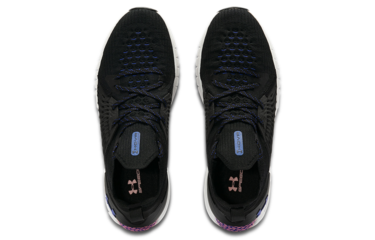 Shop Under Armour HOVR Phantom RN 舒適緩震 輕便透氣 低幫 跑步鞋 男款 碳黑色