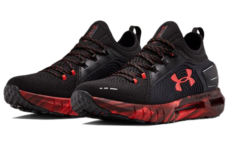 Lookbook Under Armour Hovr Phantom Se Bnb 'Black Red' 3022679-002