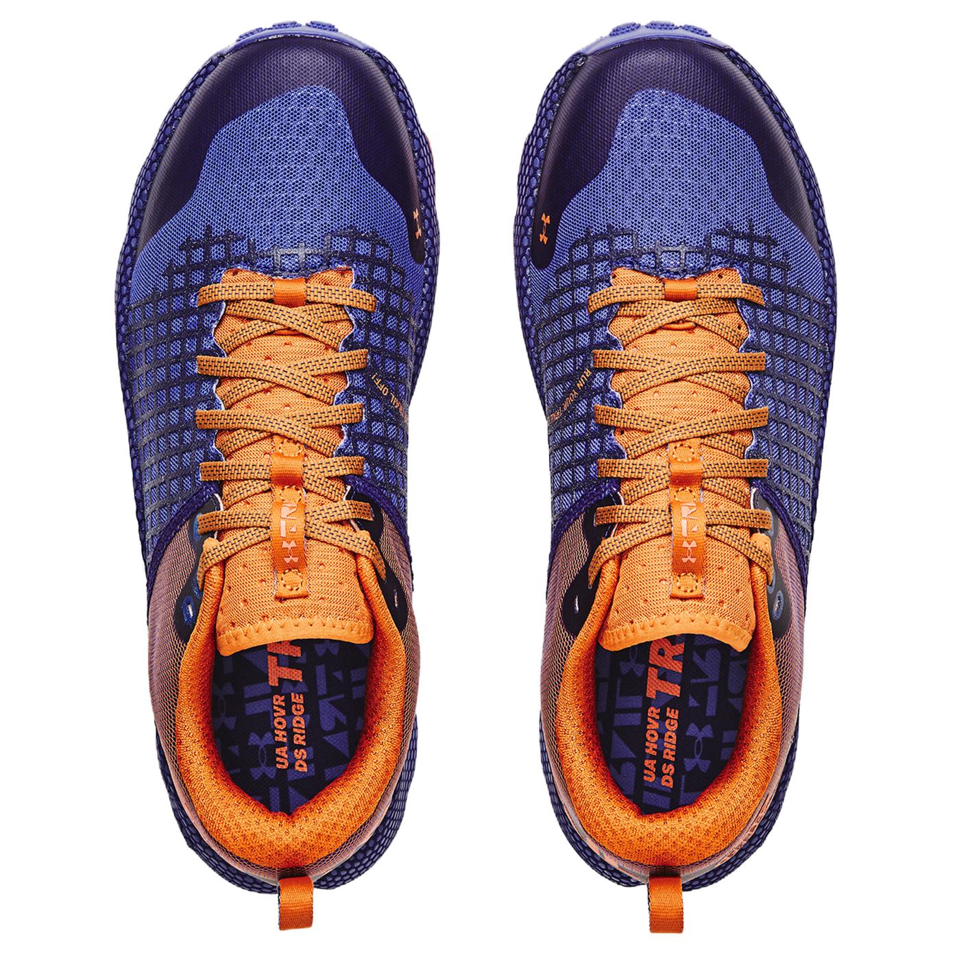Lookbook Under Armour HOVR Ridge 'Sonar Biru Madu Oranye' 3025852-502