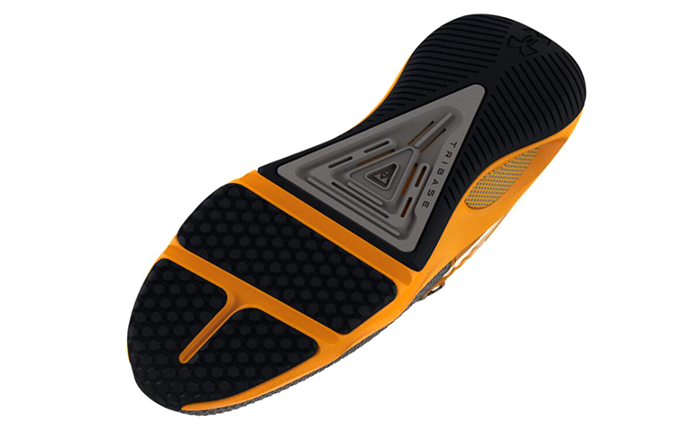 UA HOVR Rise 3 Sneakers 'Grey Orange' 圖 5