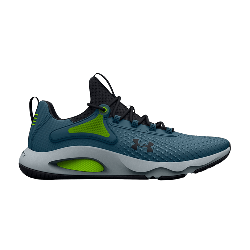 Under Armour HOVR Rise 4 'Static Blue Lime Surge' 3025565-401