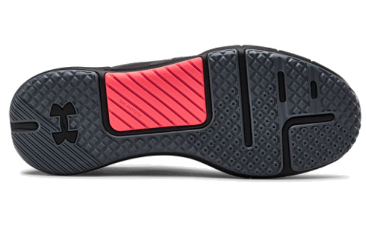 Shop Under Armour HOVR Rise 耐磨防滑 低筒 跑步鞋 男款 桃灰色 運動
