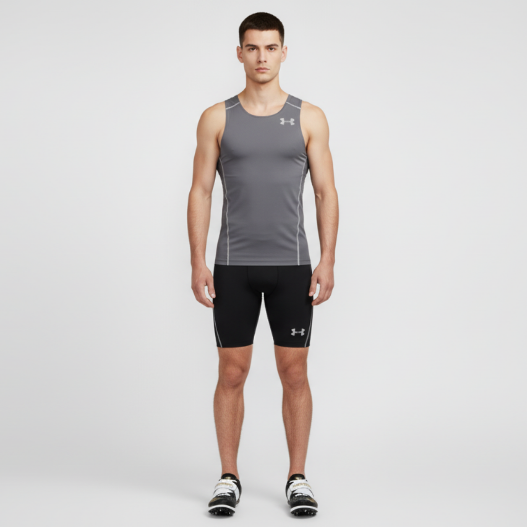 Lookbook 安德玛 HOVR Skyline TJ 田径钉鞋 '喷射灰白' 3021864-101