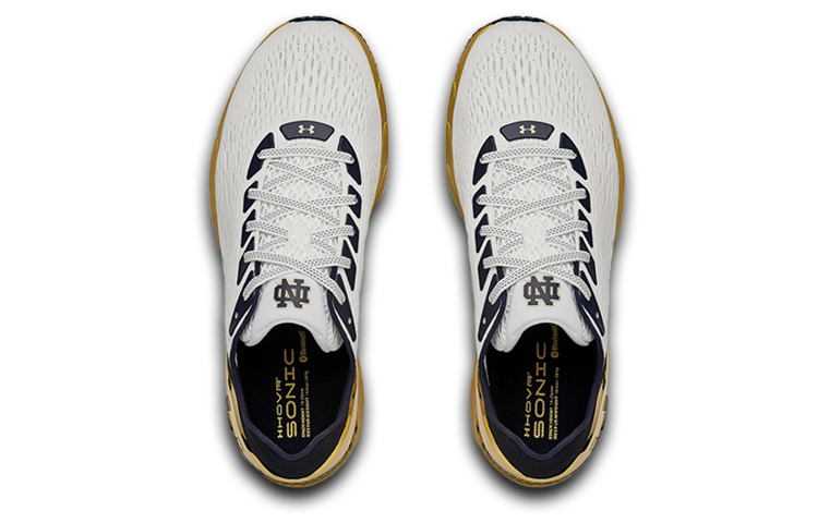 Shop Under Armour HOVR Sonic 3 Team ''Notre Dame'' Schuhe Herren Damen 3023714-105