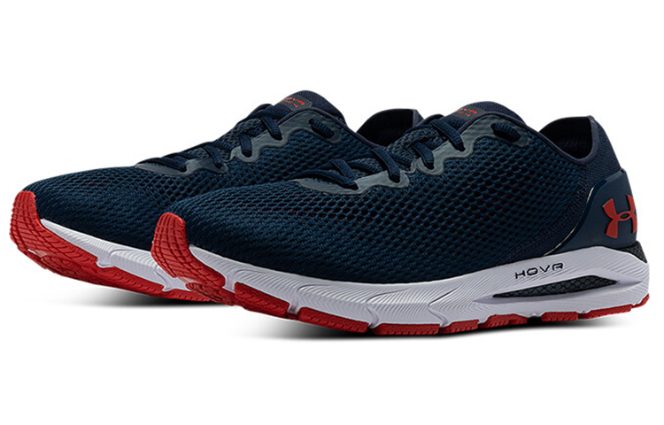Lookbook Under Armour HOVR Sonic 4 CN 'Biru Gelap' 3025206-400