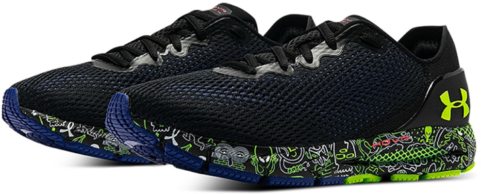 安德玛 Hovr Sonic 4 中国限定 黑色/绿色 3025208-001 Lookbook 安德玛 Hovr Sonic 4 中国限定 黑色/绿色 3025208-001