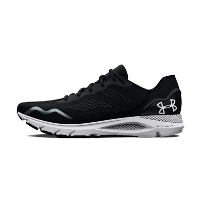 UA HOVR Sonic 6 2E Wide 'Black White'