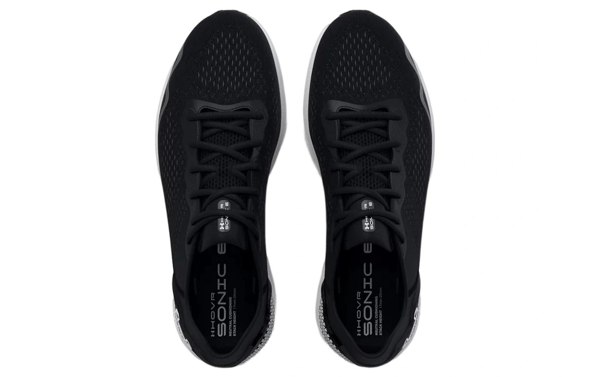 Under Armour HOVR Sonic 6 2E Wide 'Black White'