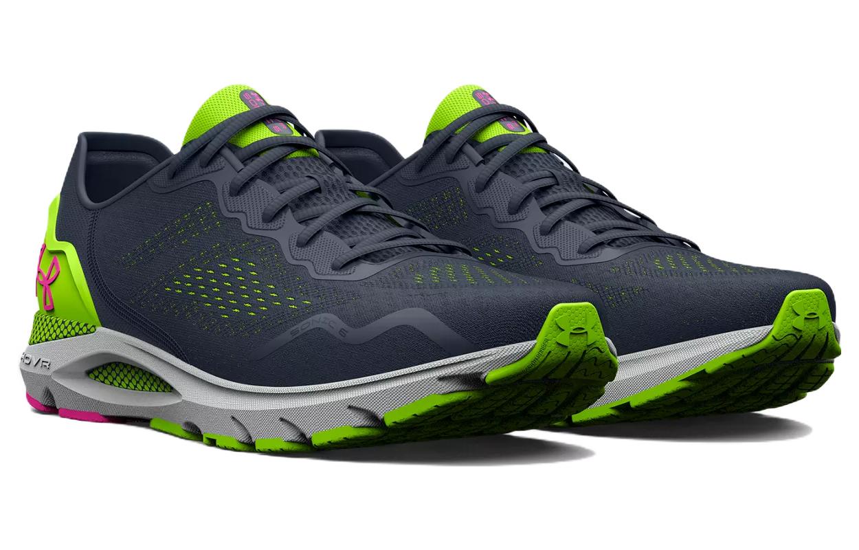 Lookbook 安德玛 HOVR Sonic 6 '雨灰青柠绿' 3026121-400