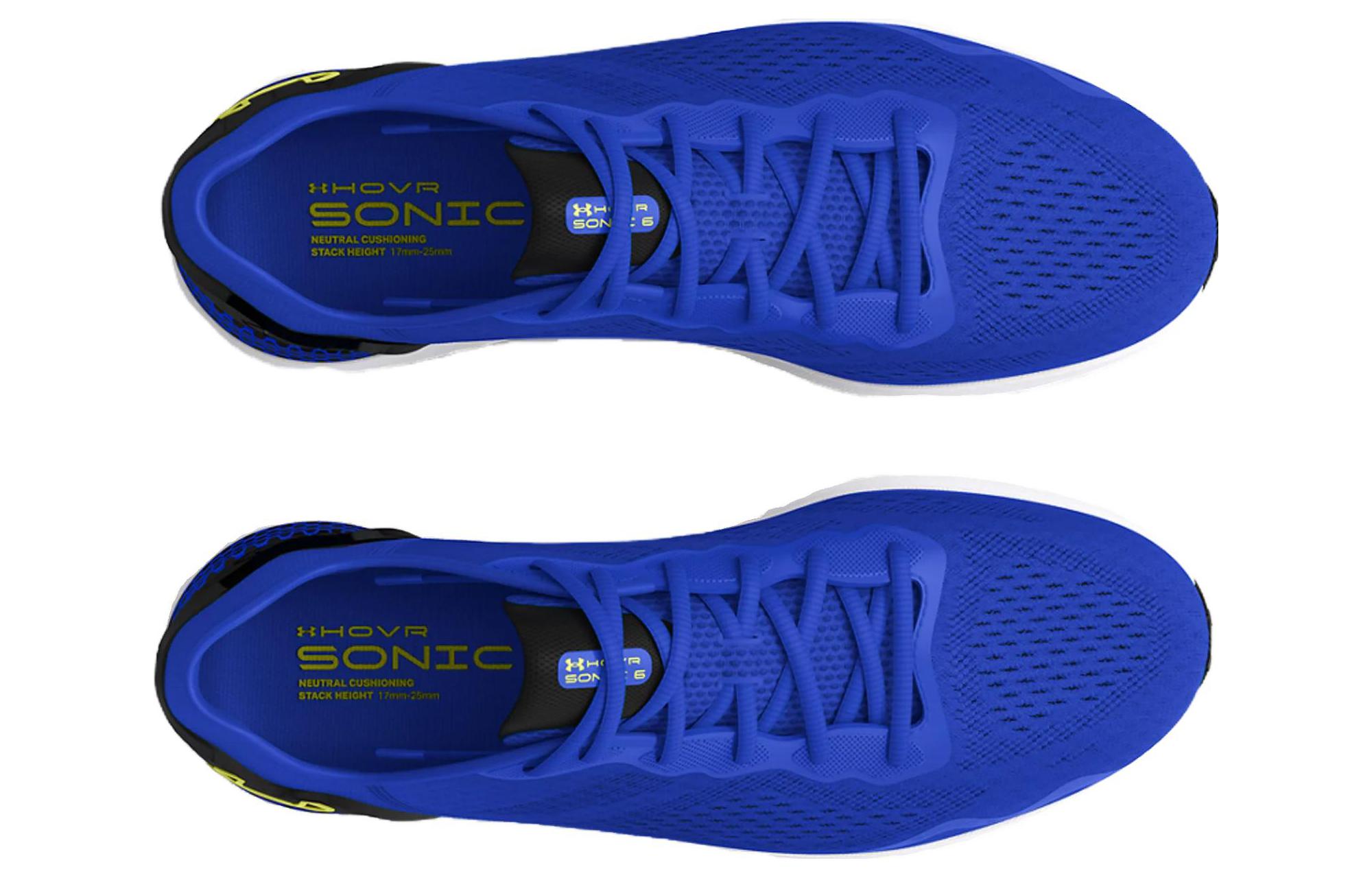 Shop Under Armour HOVR Sonic 6 'Team Royal Lime' Lelaki Kasut Sukan. 3026121-402