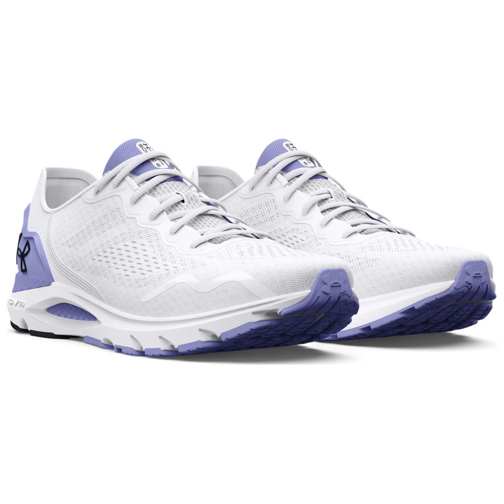 Lookbook 언더아머 호버 소닉 6 화이트 퍼플 아이스 3026128-104