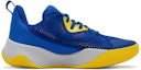 Order Under Armour Curry Hovr Splash 3 'Biru Kuning Putih' 3026275-400