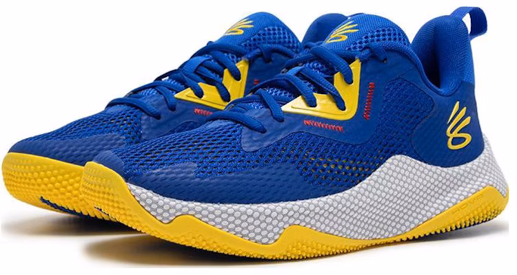 Under Armour Curry Hovr Splash 3 'Blue Yellow White' 3026275-400 Lookbook Under Armour Curry Hovr Splash 3 'Blue Yellow White' 3026275-400