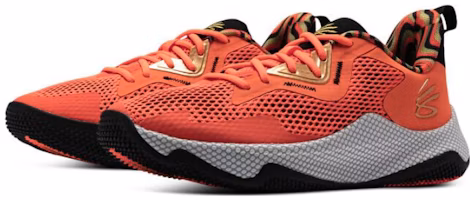 Under Armour Hovr Splash 3 Curry 耐磨透氣 低筒 籃球鞋 男女款 橘色 Lookbook Under Armour Hovr Splash 3 Curry 耐磨透氣 低筒 籃球鞋 男女款 橘色