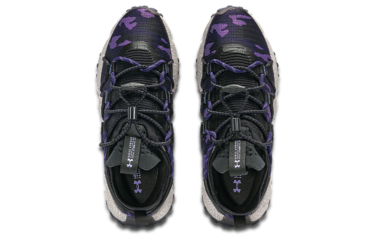 Lookbook アンダーアーマー HOVR サミット ファットタイヤ「ブラックパープルカモ」3026149-002 3026149-002
