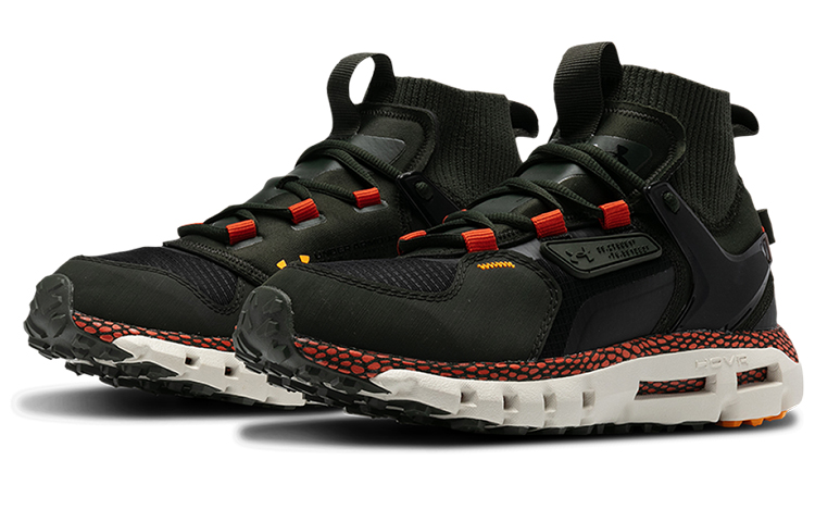 Lookbook Under Armour Hovr Summit Mid ''Schwarz Grün'' 3022949-301