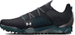 Under Armour HOVR Tour Kasut Golf Tanpa Spike Lebar 'Hitam Teal' 3025069-002