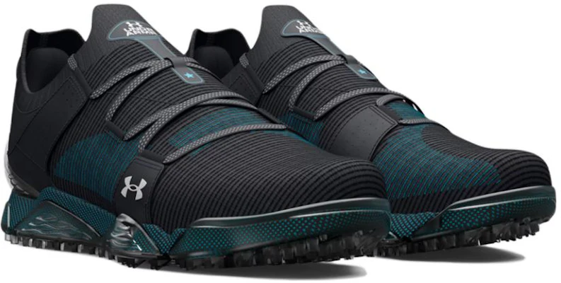 Under Armour HOVR Tour Spikeless Wide Golf Shoes 'Black Teal' 3025069-002 Lookbook Under Armour HOVR Tour Spikeless Wide Golf Shoes 'Black Teal' 3025069-002