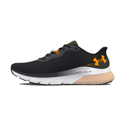 UA HOVR Turbulence 2 2E Wide 'Black Formula Orange'