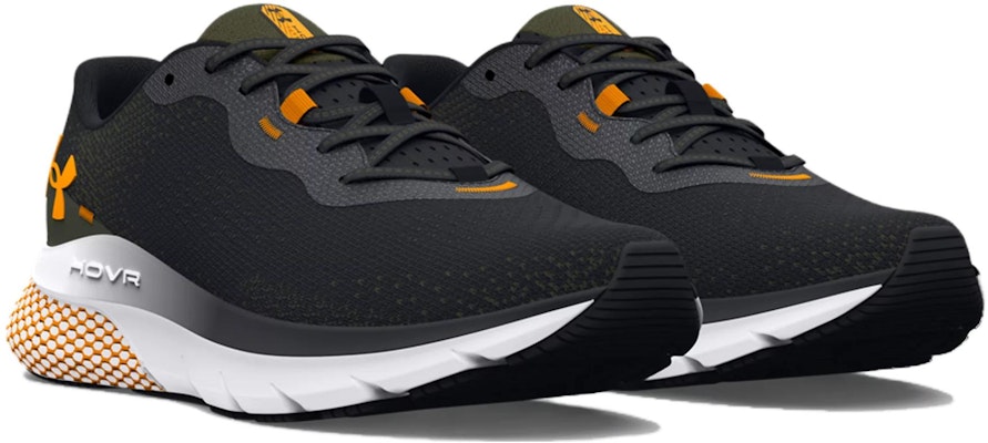 安德玛 HOVR Turbulence 2 2E 宽版 '黑色配方橙' 3026876-002 Lookbook 安德玛 HOVR Turbulence 2 2E 宽版 '黑色配方橙' 3026876-002