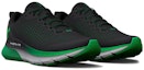 Lookbook Under Armour HOVR Turbulence 'Jet Grey' Lelaki Kasut Sukan Kelabu. 3025419-101