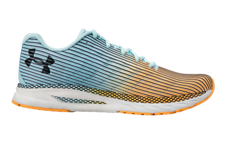 Lookbook Under Armour HOVR Velociti 2 芯片 運動 低幫 跑步鞋 男款 藍色