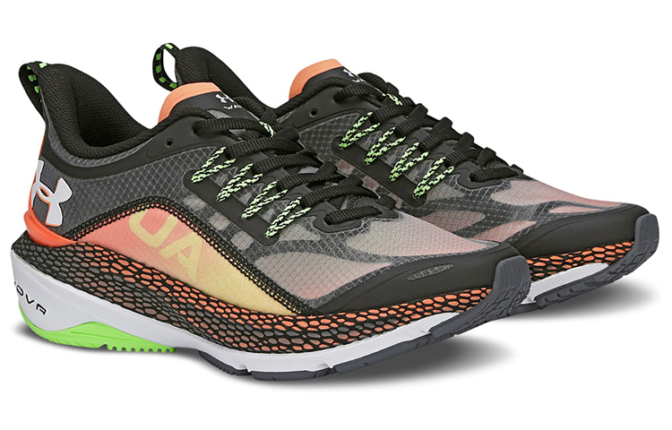 UA HOVR Way Low 'Black Orange' 圖 3