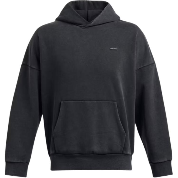 Order Under Armour Icon Black Pullover Hoodie Fleece Sweater 1386552-001