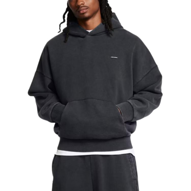 Purchase Under Armour Icon Black Pullover Hoodie Fleece Sweater 1386552-001