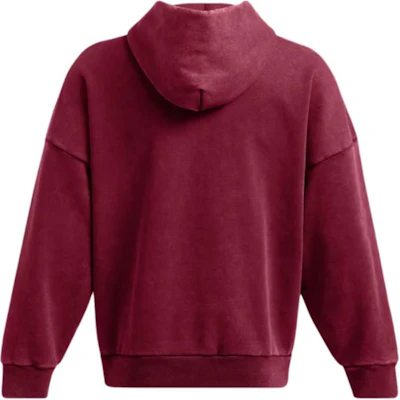 Under Armour Icon Heavyweight Hoodie Deep Red Fashionable and Versatile 1386552-625 Lookbook Under Armour Icon Heavyweight Hoodie Deep Red Fashionable and Versatile 1386552-625