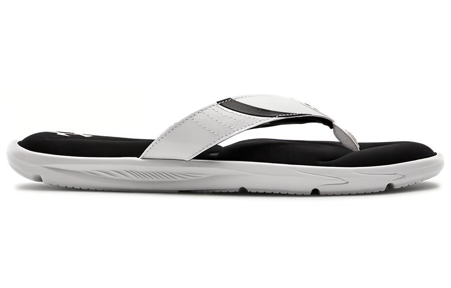 Lookbook Under Armour Ignite 3 Sandale ''Weiß Schwarz'' 3022707-101