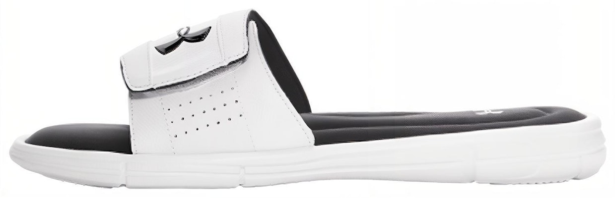 Under Armour Ignite 5 Slide 'White Black' 1287318-100 Buy Under Armour Ignite 5 Slide 'White Black' 1287318-100