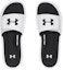 Lookbook Under Armour Ignite 5 Slide 'Putih Hitam' 1287318-100