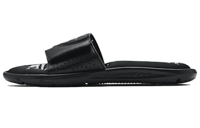 Under Armour Ignite 6 Graphic Strap Slide 'Black'