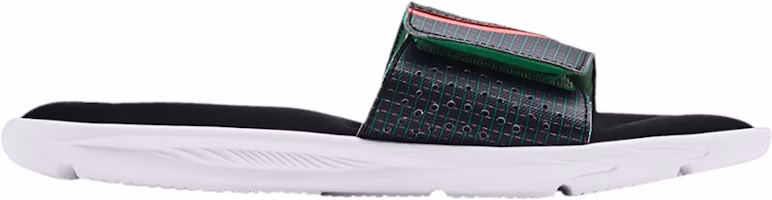 Under Armour Ignite 6 Graphic Strap Slide 'Black Cerise' 3024450-004 Under Armour Ignite 6 Graphic Strap Slide 'Black Cerise' 3024450-004