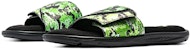 Under Armour Ignite 6 Graphic Strap Slide 'Hitam Hijau Citrine Camo' 3024450-001