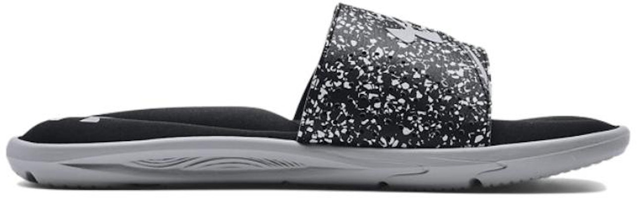 Under Armour Ignite 6 Graphic Strap Slide 'Black Mod Grey' 3024450-007 Order Under Armour Ignite 6 Graphic Strap Slide 'Black Mod Grey' 3024450-007