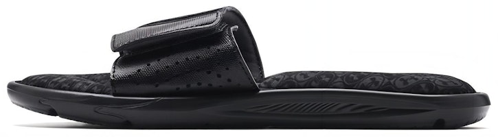 Under Armour Ignite 6 Graphic Strap Slide 'Black Pitch Grey' 3024451-002 Under Armour Ignite 6 Graphic Strap Slide 'Black Pitch Grey' 3024451-002