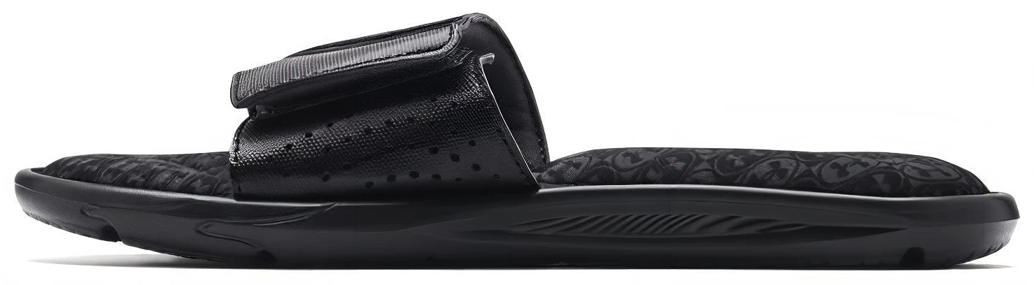 under-armour-ignite-6-graphic-strap-slide-black-pitch-grey