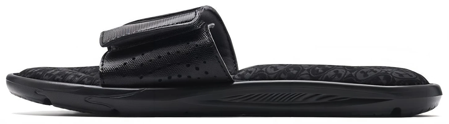 Under Armour Ignite 6 Graphic Strap Slide ''Noir Pitch Gris'' 3024451-002 Buy Under Armour Ignite 6 Graphic Strap Slide ''Noir Pitch Gris'' 3024451-002