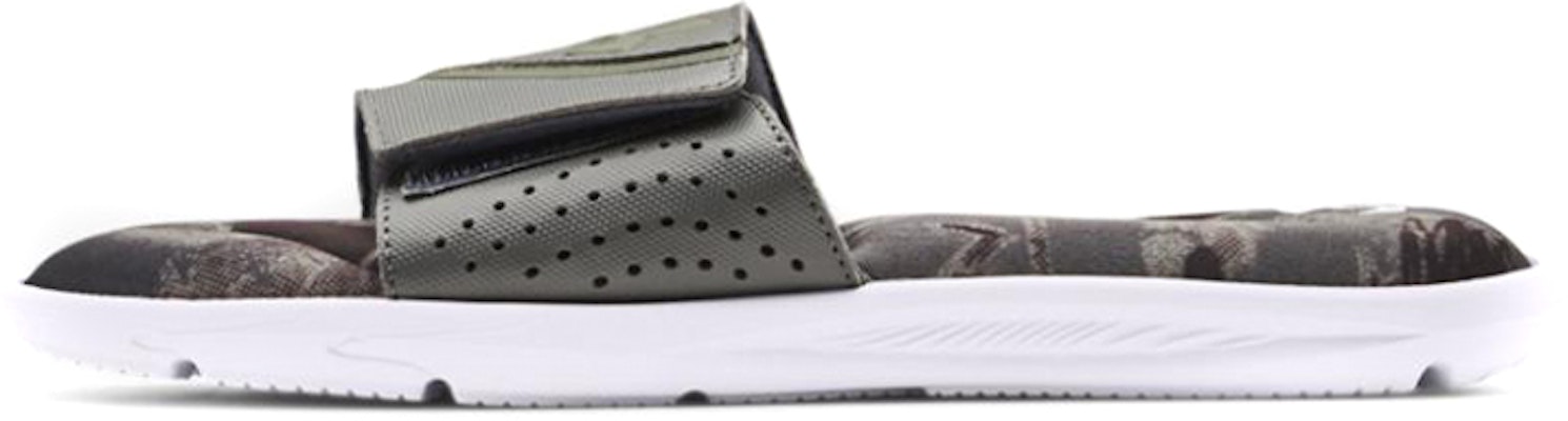 Under Armour Ignite 6 Graphic Strap Slide 'Black White' 3024451-102 Buy Under Armour Ignite 6 Graphic Strap Slide 'Black White' 3024451-102