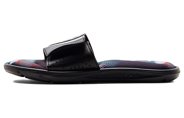 Under Armour Ignite 6 Graphic Strap Slide 'Black White' 3024451-003