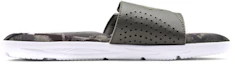 Order Under Armour Ignite 6 Graphic Strap Slide ''Nero Bianco'' 3024451-102