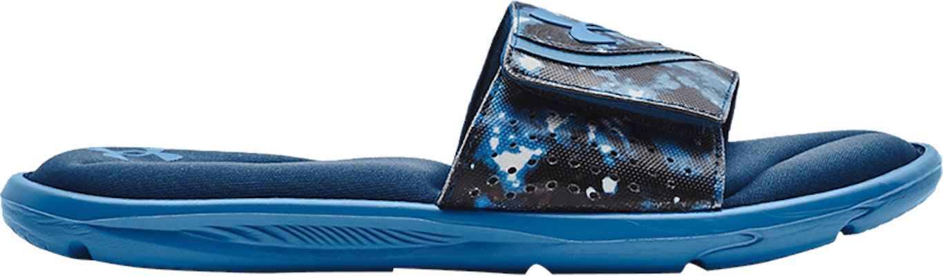 Under Armour Ignite 6 Graphic Strap Slide 'Color Splash - Petrol Blue' 3024450-010 Buy Under Armour Ignite 6 Graphic Strap Slide 'Color Splash - Petrol Blue' 3024450-010