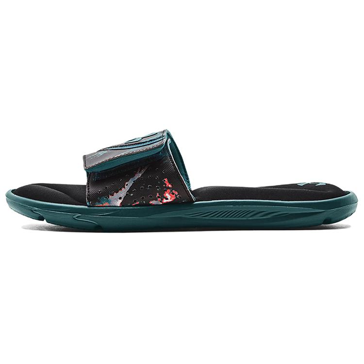 UA Ignite 6 Graphic Strap Slide 'Color Splash - Tourmaline Teal'
